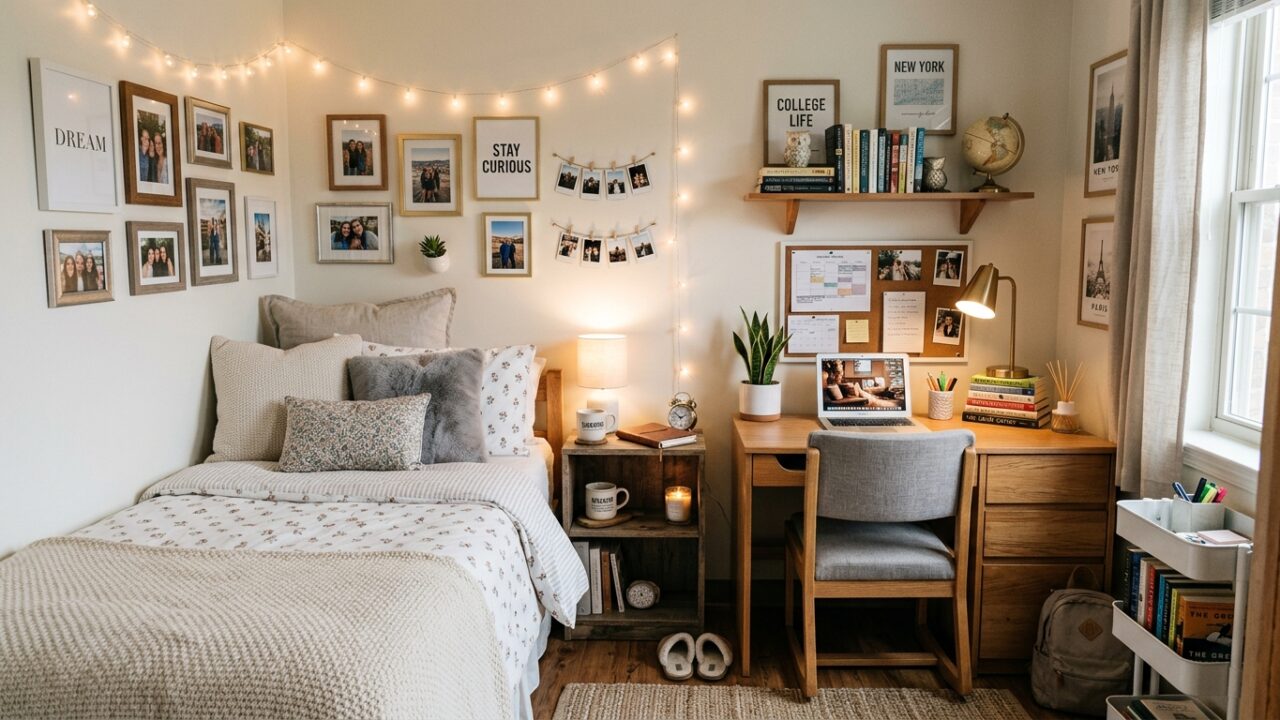 18 College Dorm Room Ideas That Look Cute, Cozy, and Actually Organized