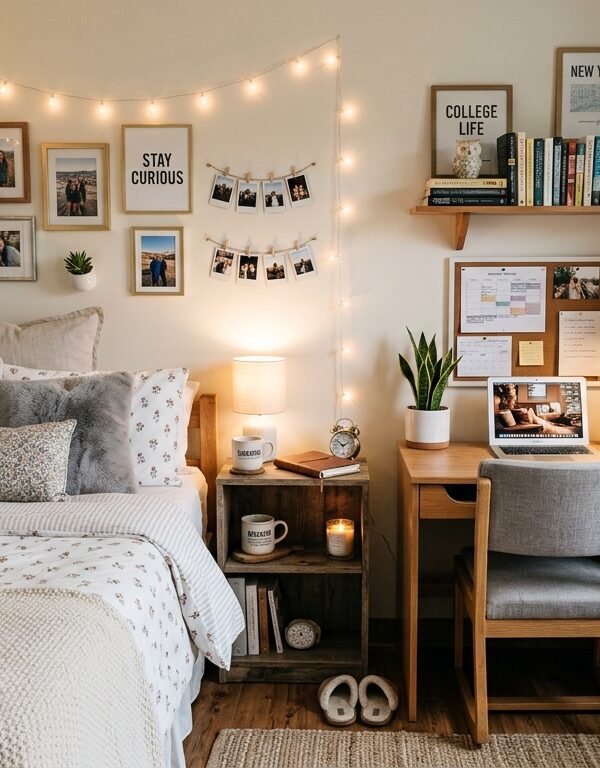 18 College Dorm Room Ideas That Look Cute, Cozy, and Actually Organized