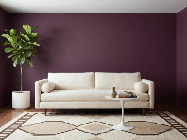 Stunning Plum Mid-Century Modern Living Room Ideas (2026)