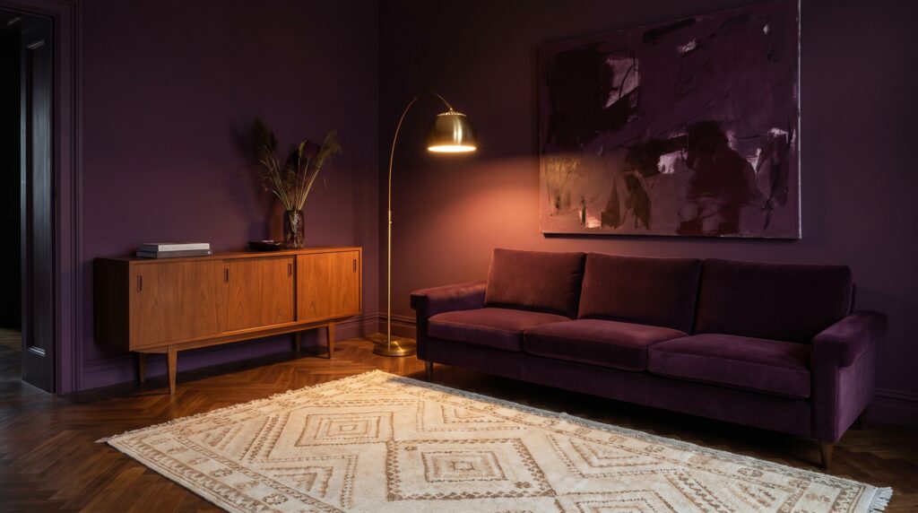 Plum Living Room