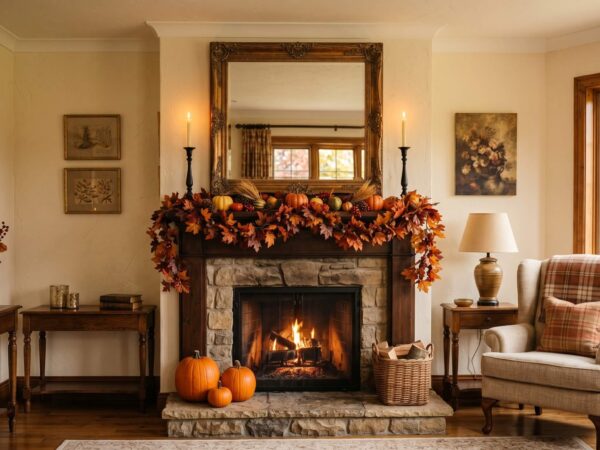 20 Fall Mantle Decor Ideas for a Cozy and Stunning Seasonal Display