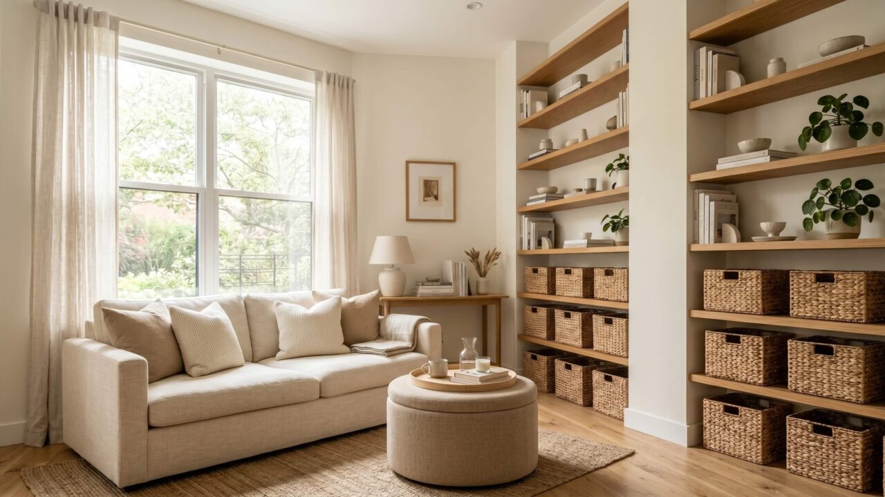 20 Small Apartment Storage Hacks That Give You Back Your Floor Space